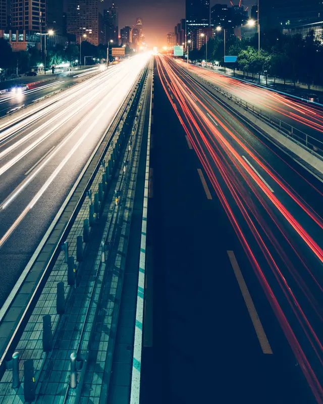 Urban traffic background